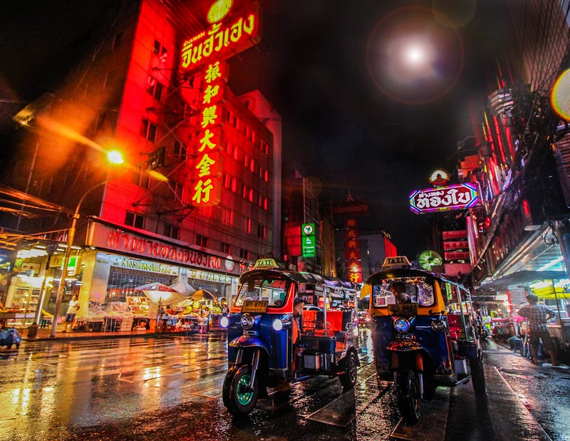 Exploring the streets of Bangkok