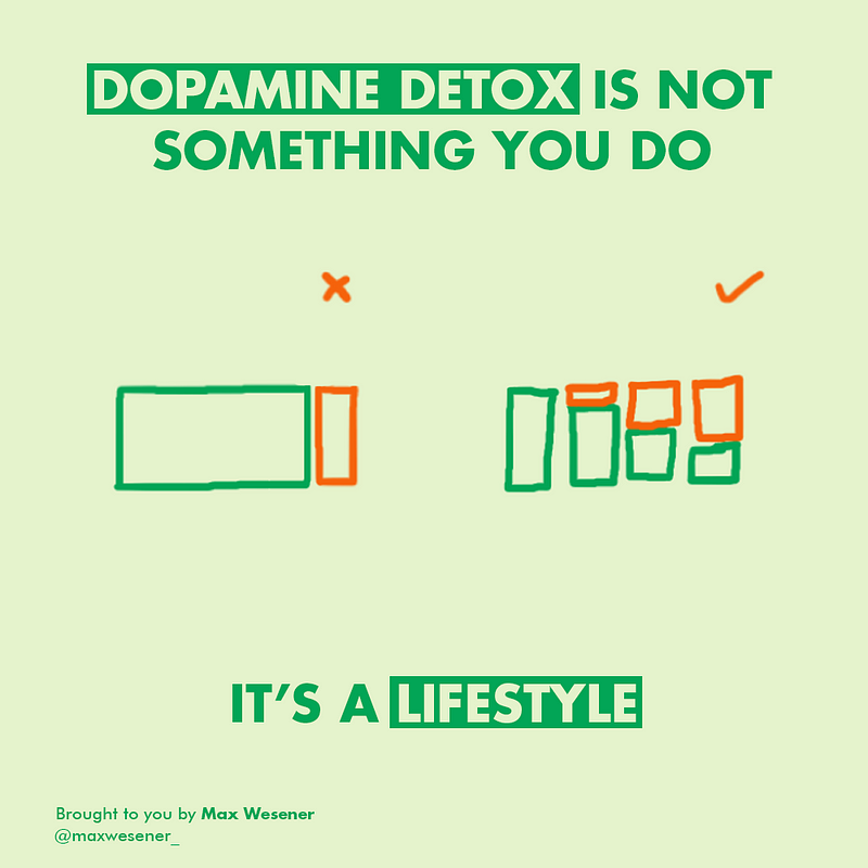 Balanced lifestyle approach to dopamine management