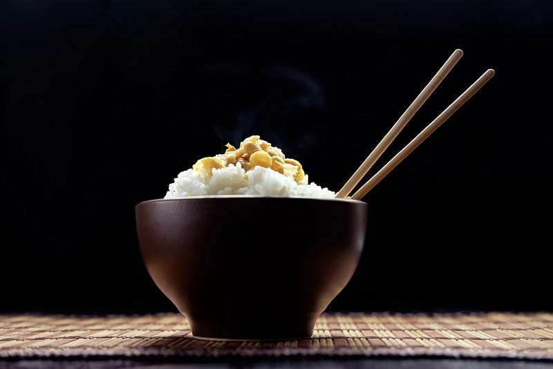 Nutritional Meal with Natto and Rice