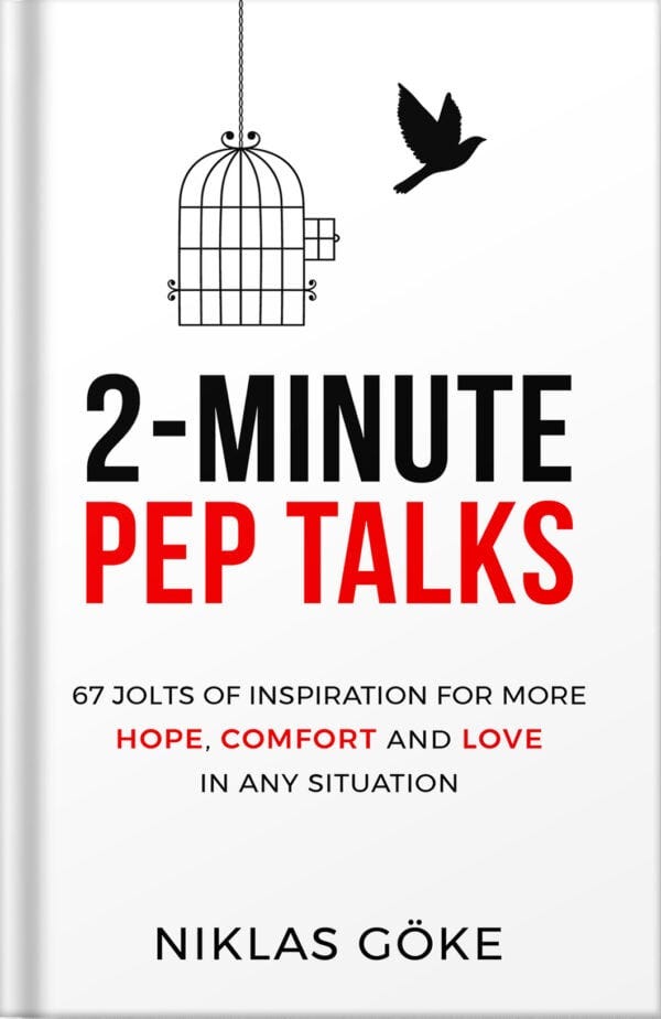 Cover of *2-Minute Pep Talks* by Niklas Göke