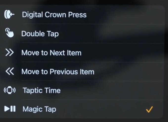 Magic Tap Accessibility Feature