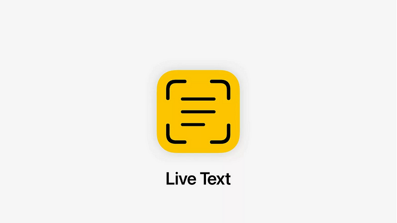 Live Text functionality in iOS 16