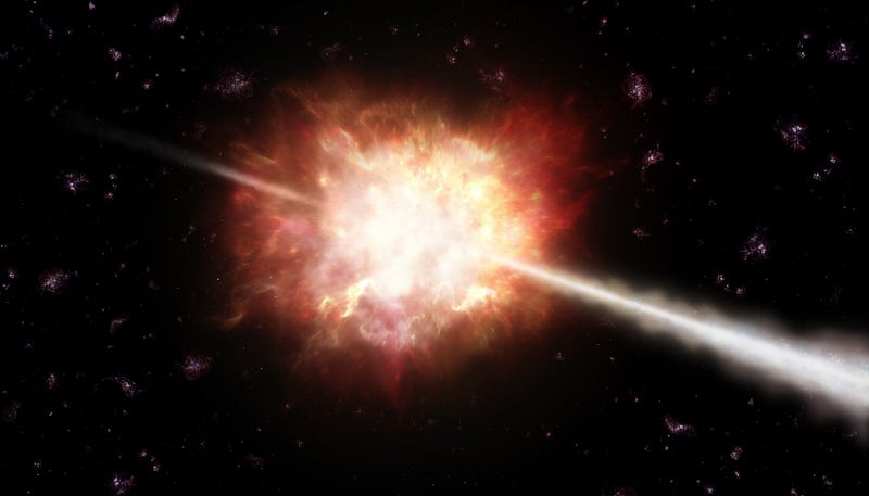 Observatories detect a record gamma-ray burst