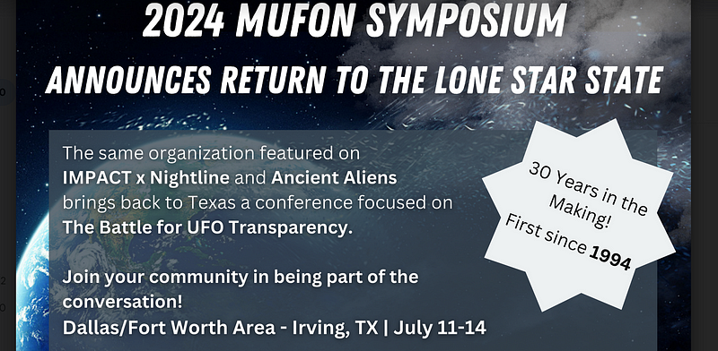 Insights from the MUFON Symposium 2024