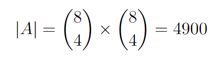 Calculation of Event Space