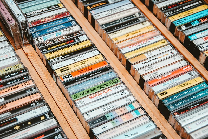 Vintage music collection