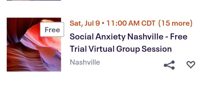 Nashville Free Events Search Results