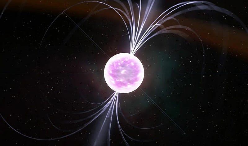 Another artist's depiction of a neutron star