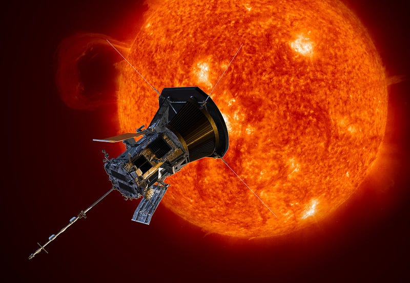 Parker Solar Probe in action