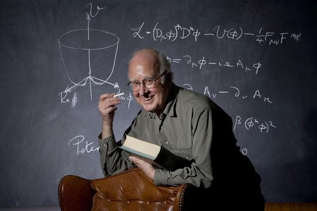 Peter Higgs, co-discoverer of the Higgs mechanism