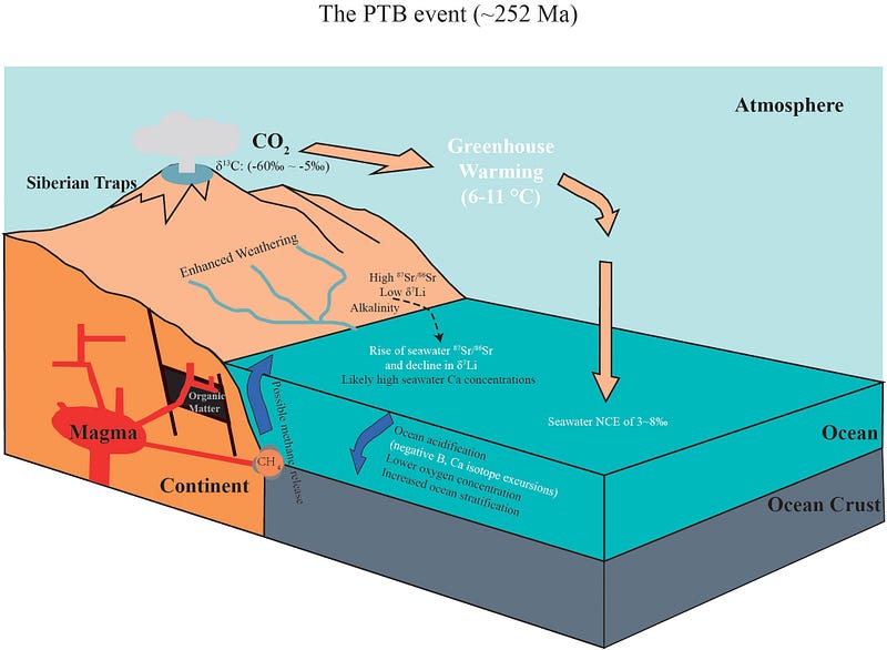 Environmental impacts of past climate events