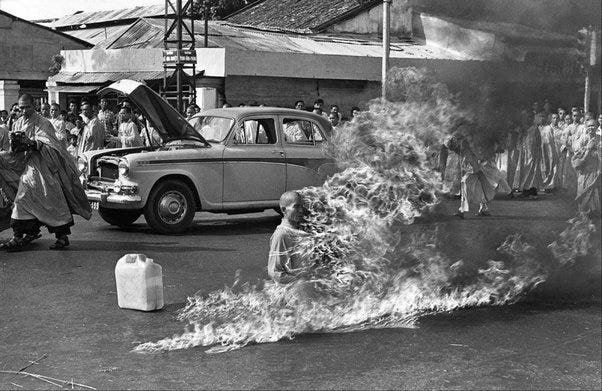 The Burning Monk in 1963