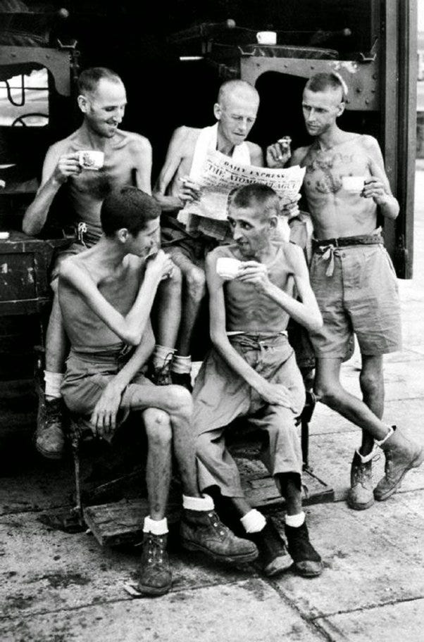 Australian soldiers freed in 1945