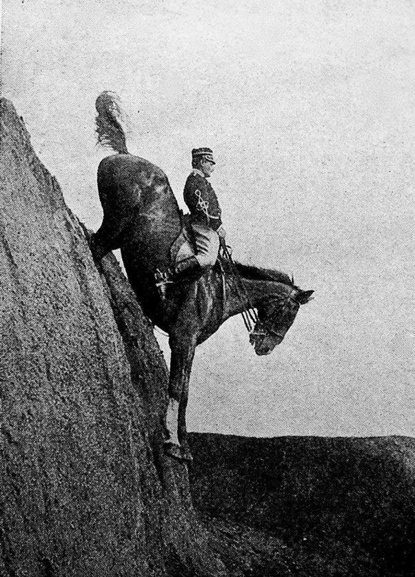 Italian Cavalry School in 1906