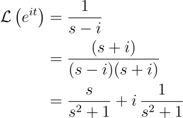 Derivation using Laplace transform