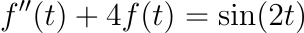 Example differential equation